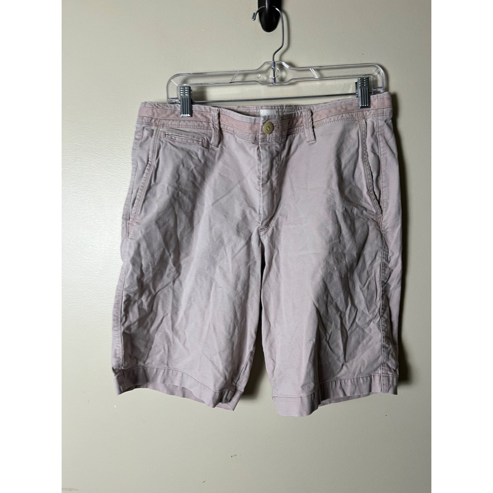 GAP Chino Shorts Mens 33 Beige Casual Summer Breathable